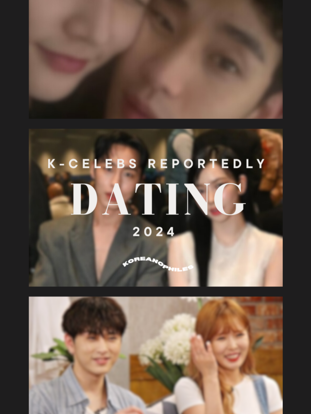 Korean celebrities who are reported to be dating in 2024